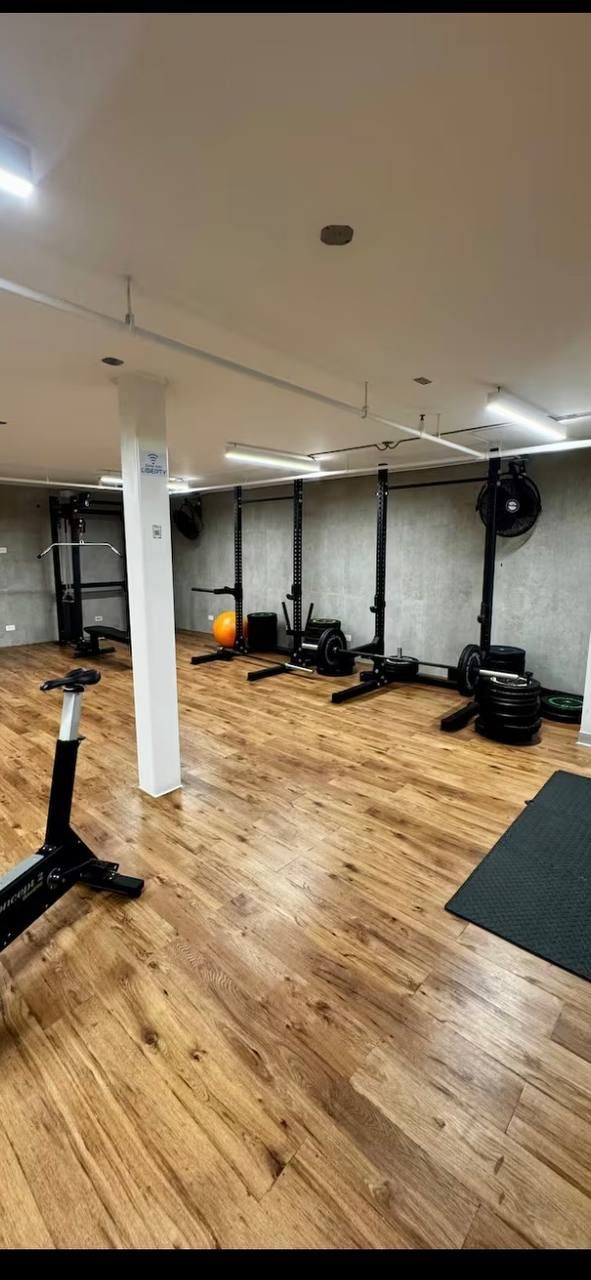 State-of-the-art gym with machines