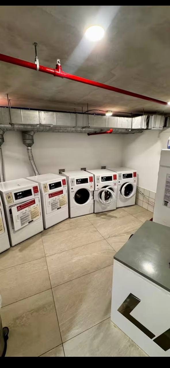 Shared laundry facilities