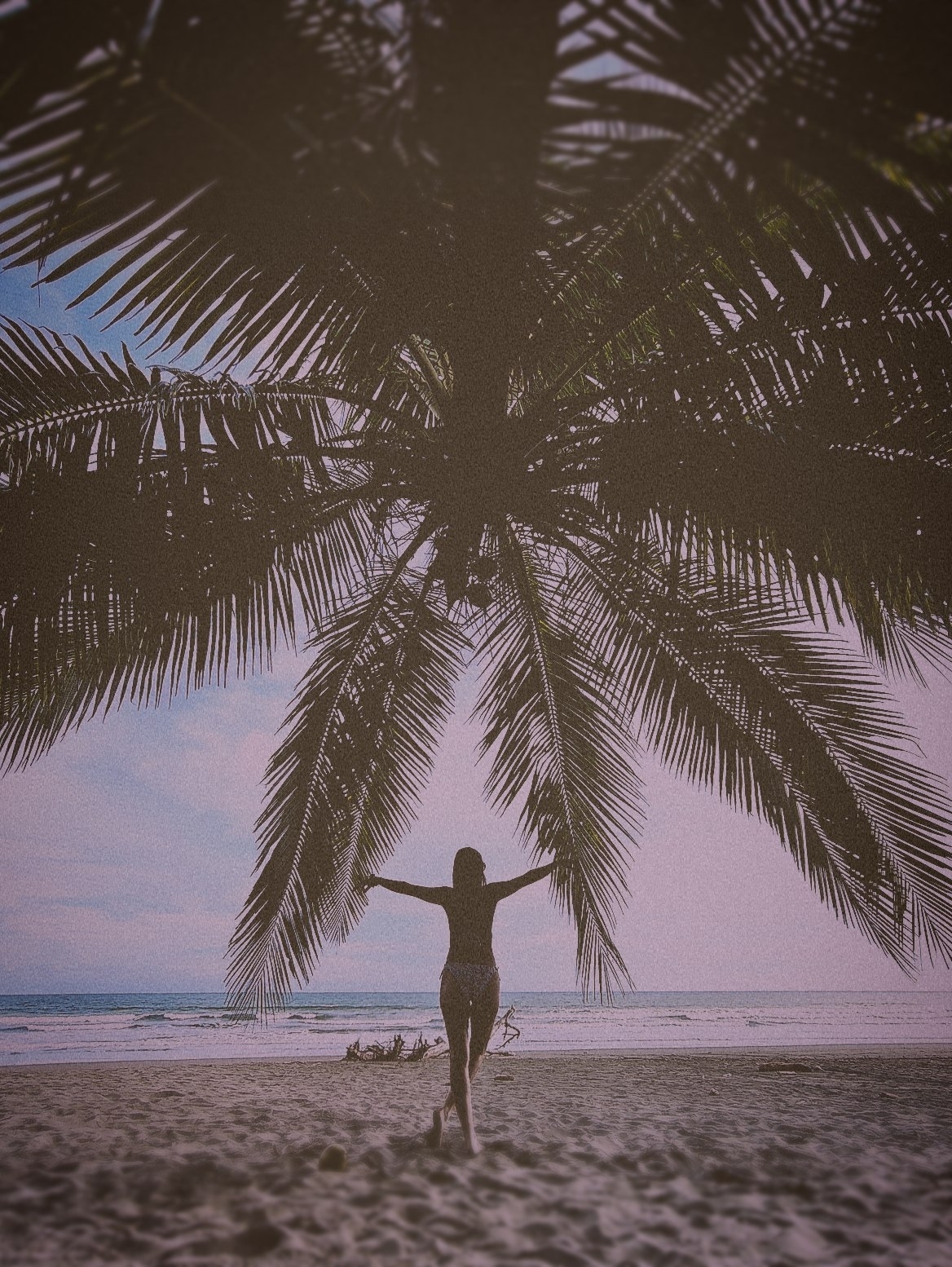 Costa Rica beach sunset — Esterillos