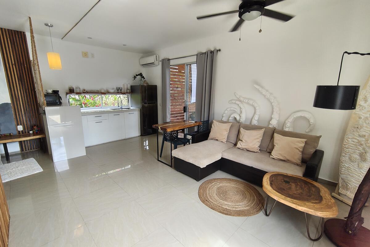 Studio with kitchen