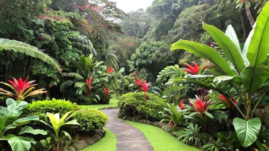 Tropical gardens