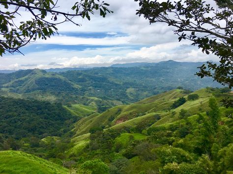 Mountain valley landscape