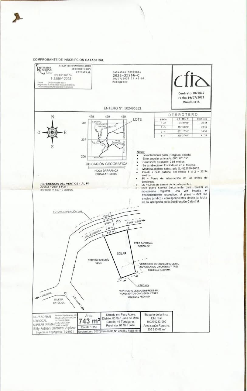 Orotina · Paso Agres 743 m²