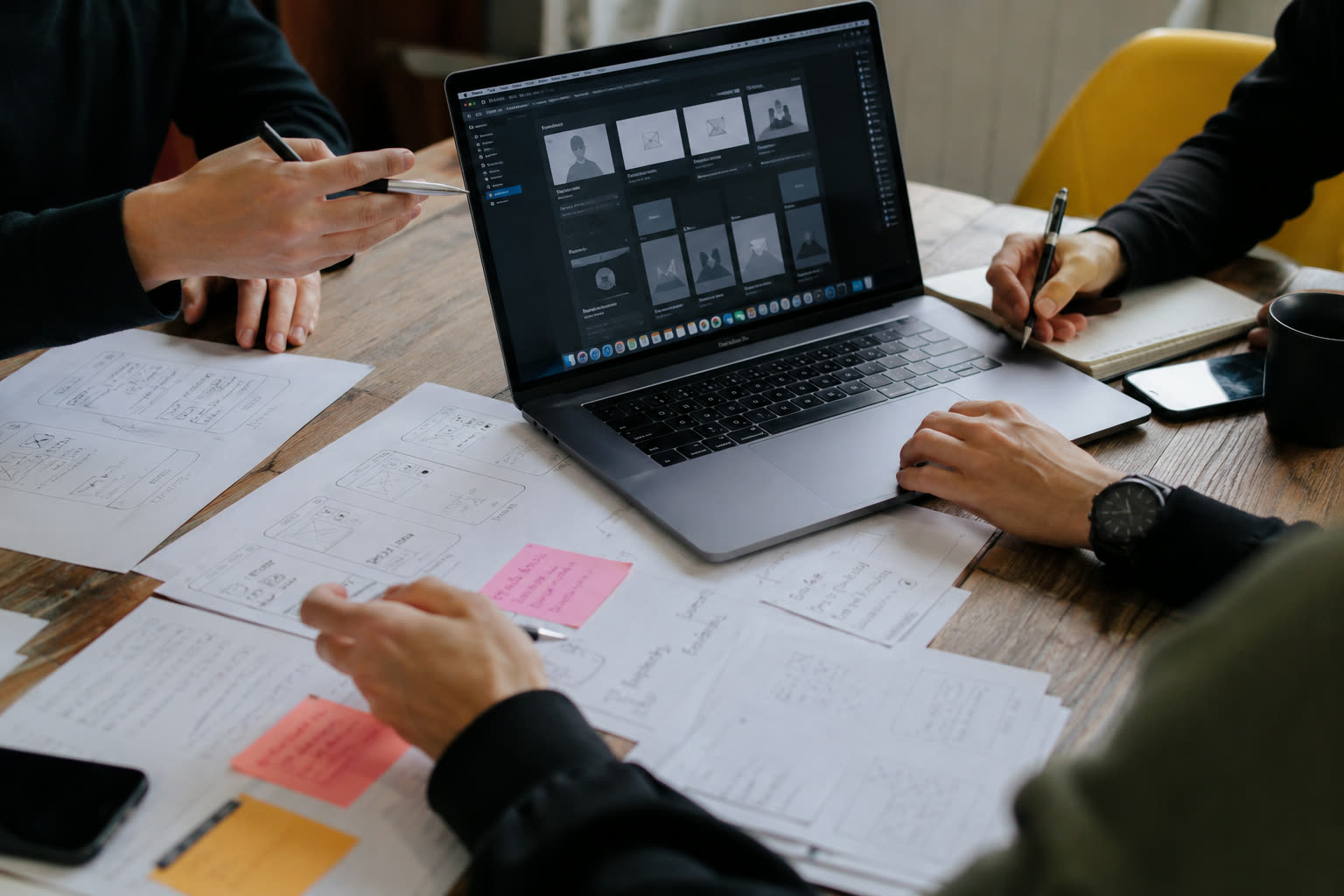 Designing a custom web application